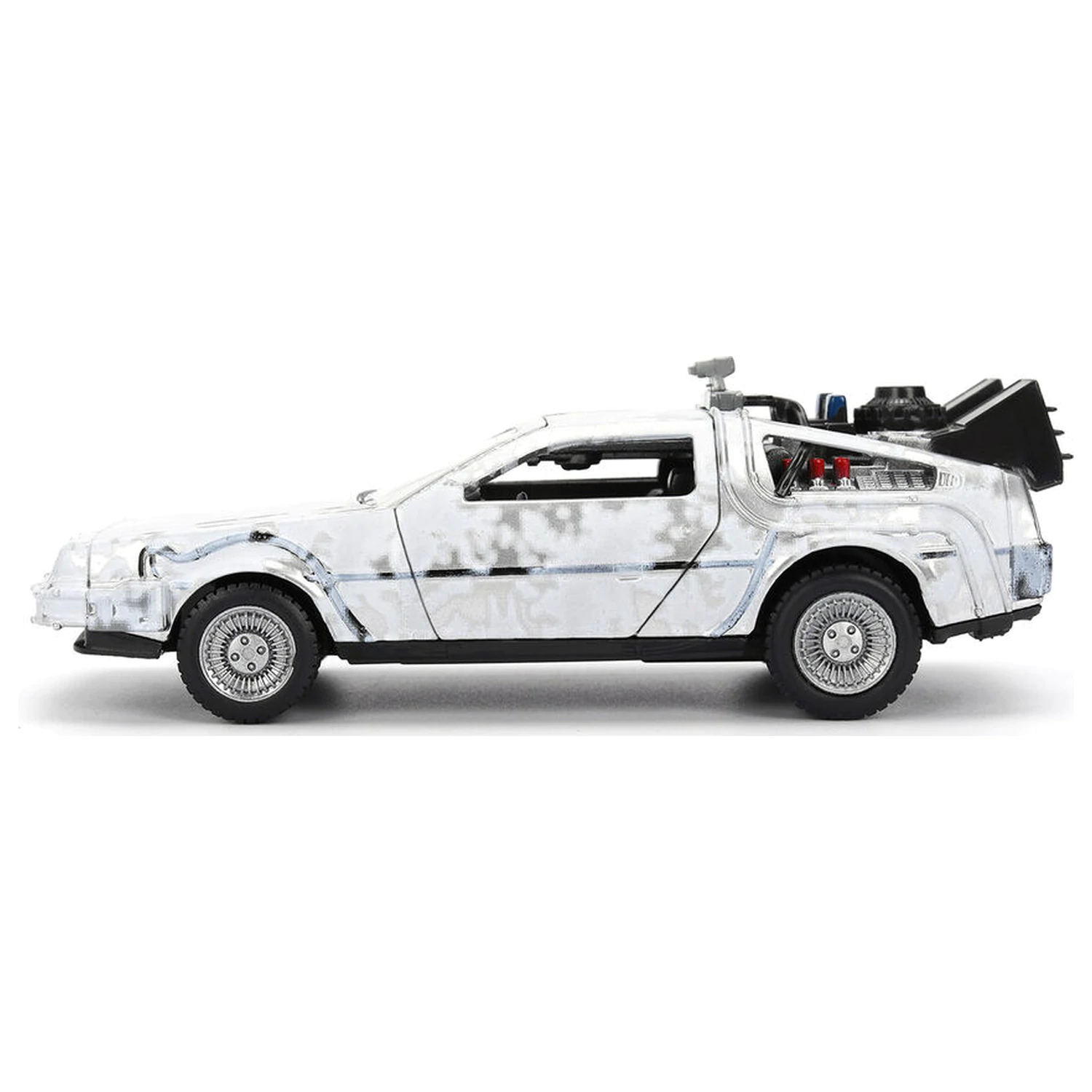 Back to the Future 40th Anniversary Time Machine Ice Effect DeLorean Nachbildung Produktfoto