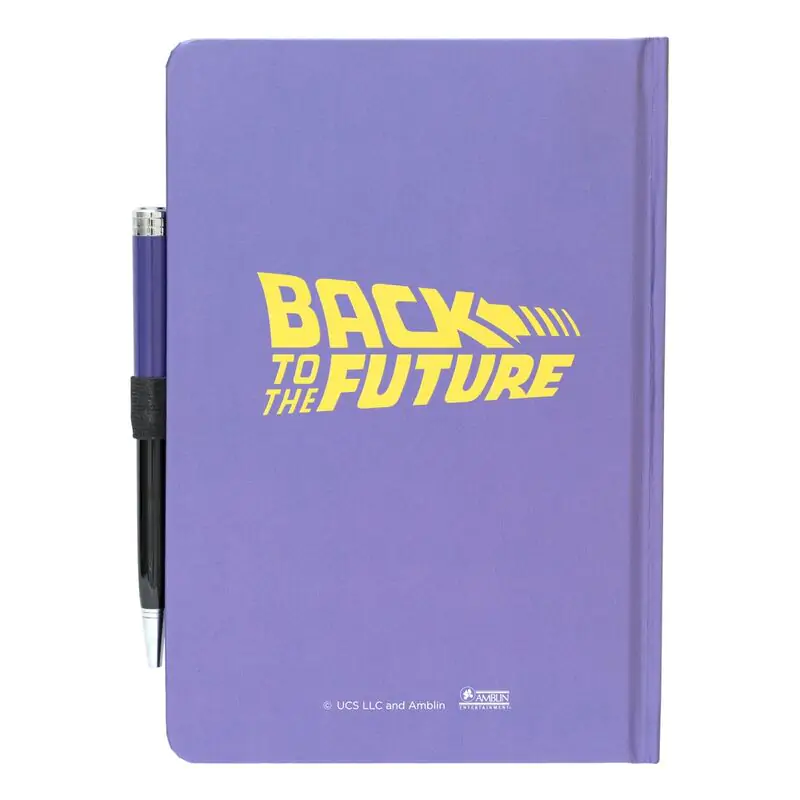 Back to the Future A5 Notizbuch und Stift termékfotó