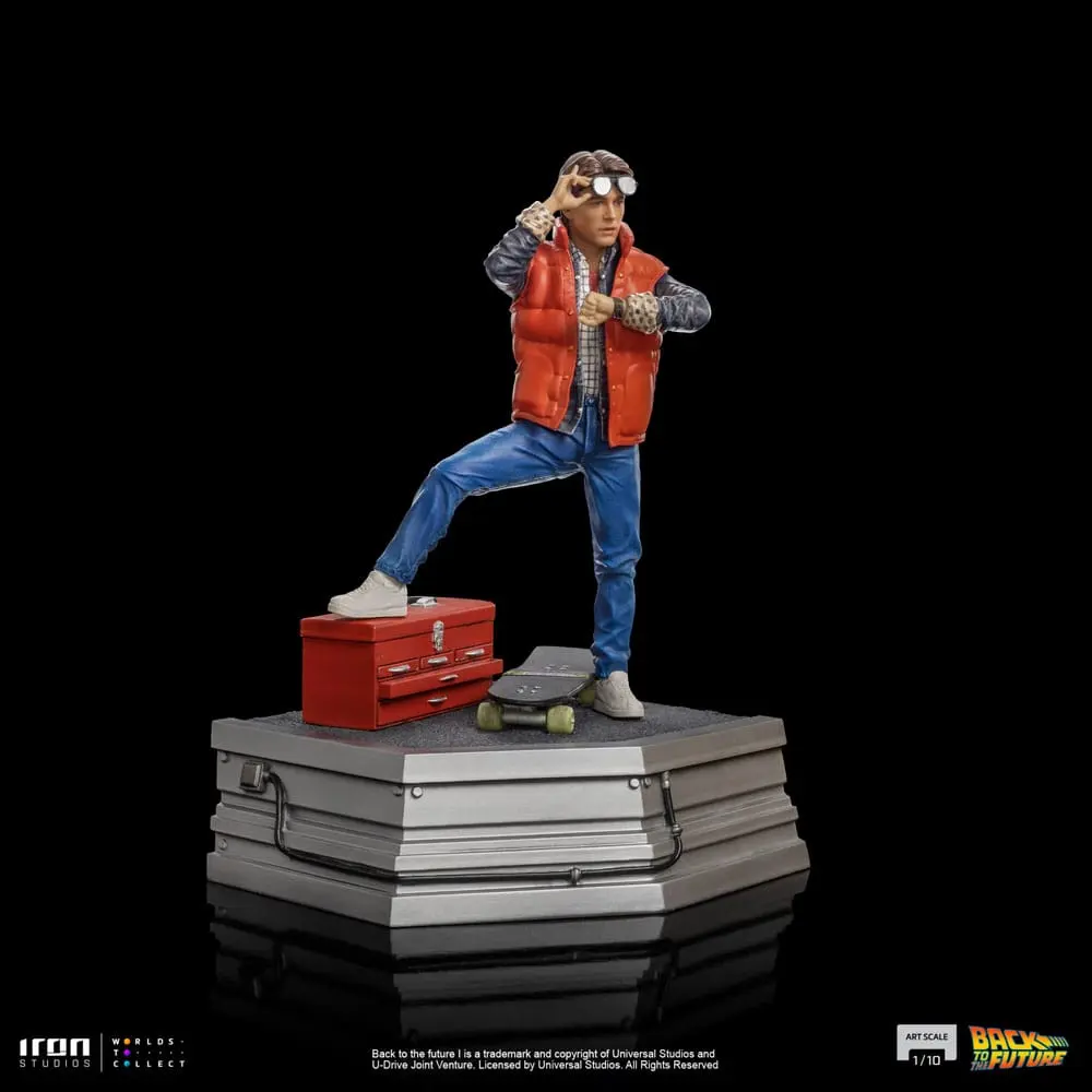 Zurück in die Zukunft Art Scale Statue 1/10 Marty McFly 20 cm termékfotó