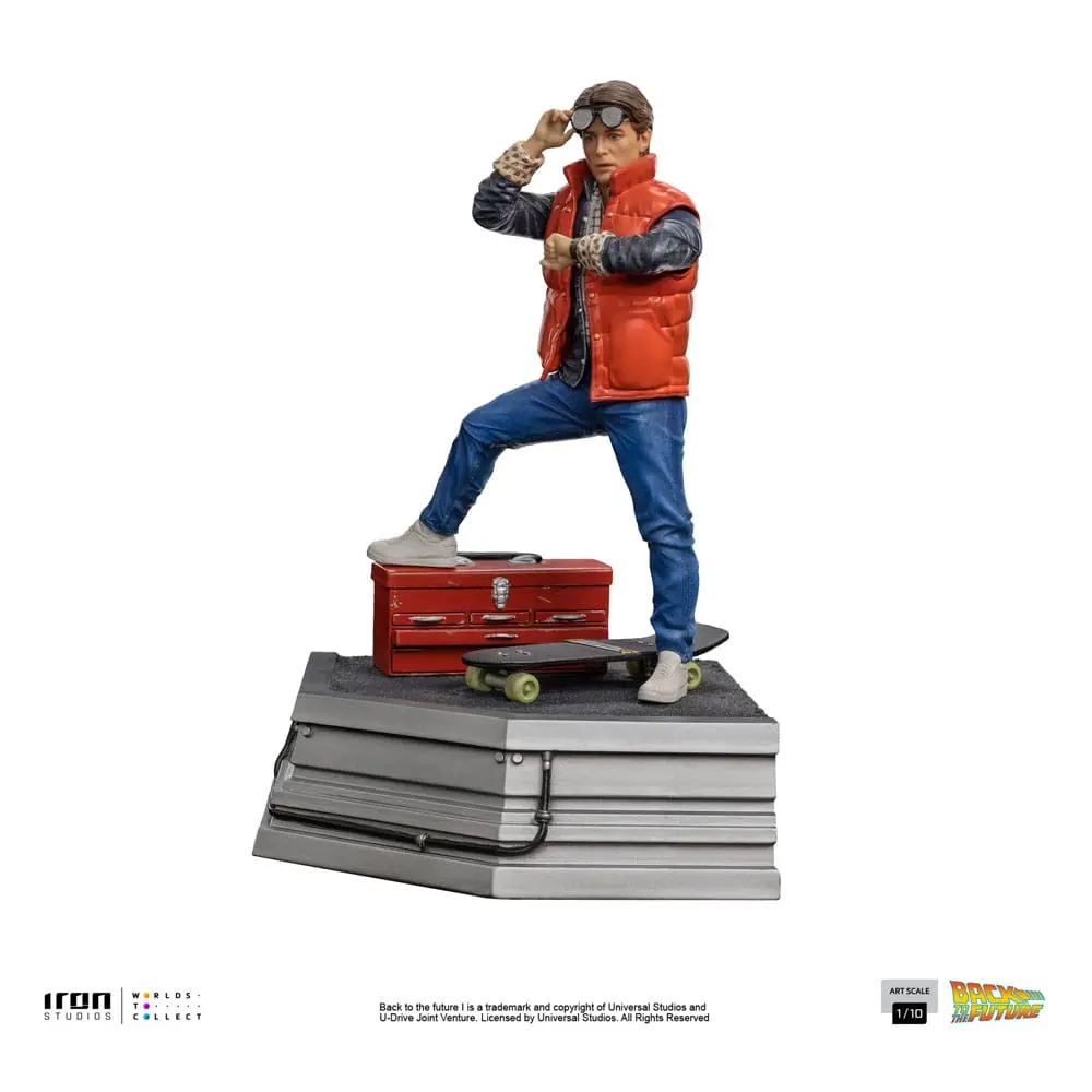 Zurück in die Zukunft Art Scale Statue 1/10 Marty McFly 20 cm termékfotó