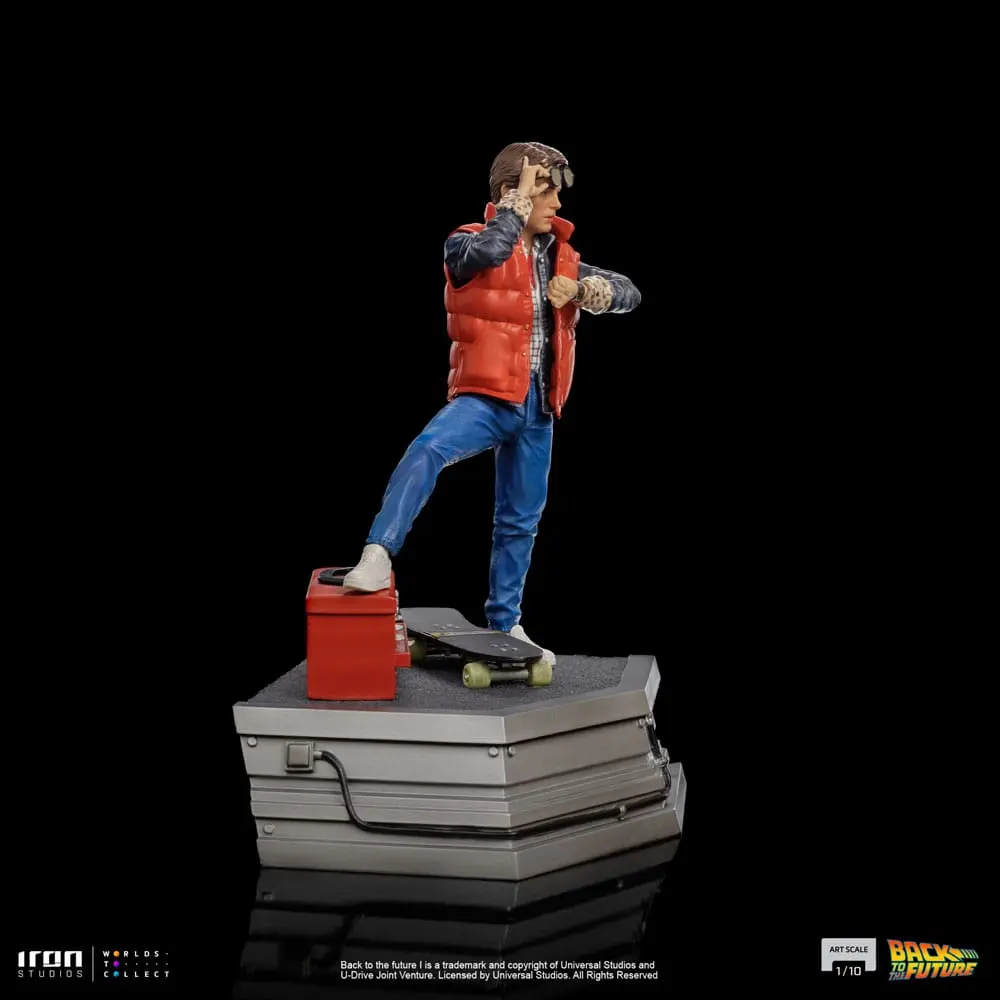 Zurück in die Zukunft Art Scale Statue 1/10 Marty McFly 20 cm termékfotó