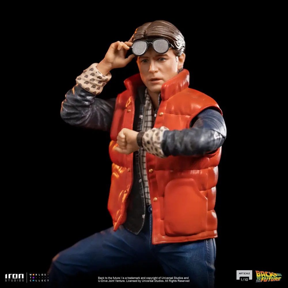 Zurück in die Zukunft Art Scale Statue 1/10 Marty McFly 20 cm termékfotó