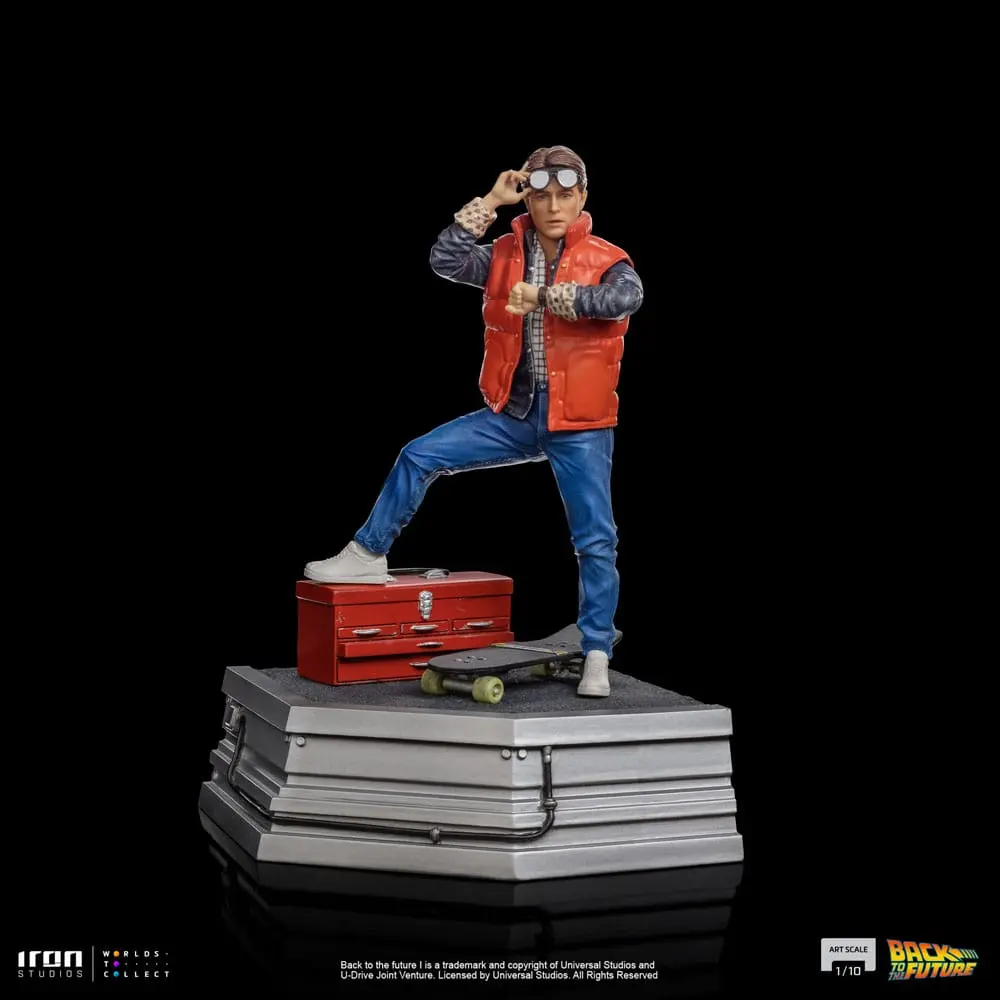 Zurück in die Zukunft Art Scale Statue 1/10 Marty McFly 20 cm termékfotó