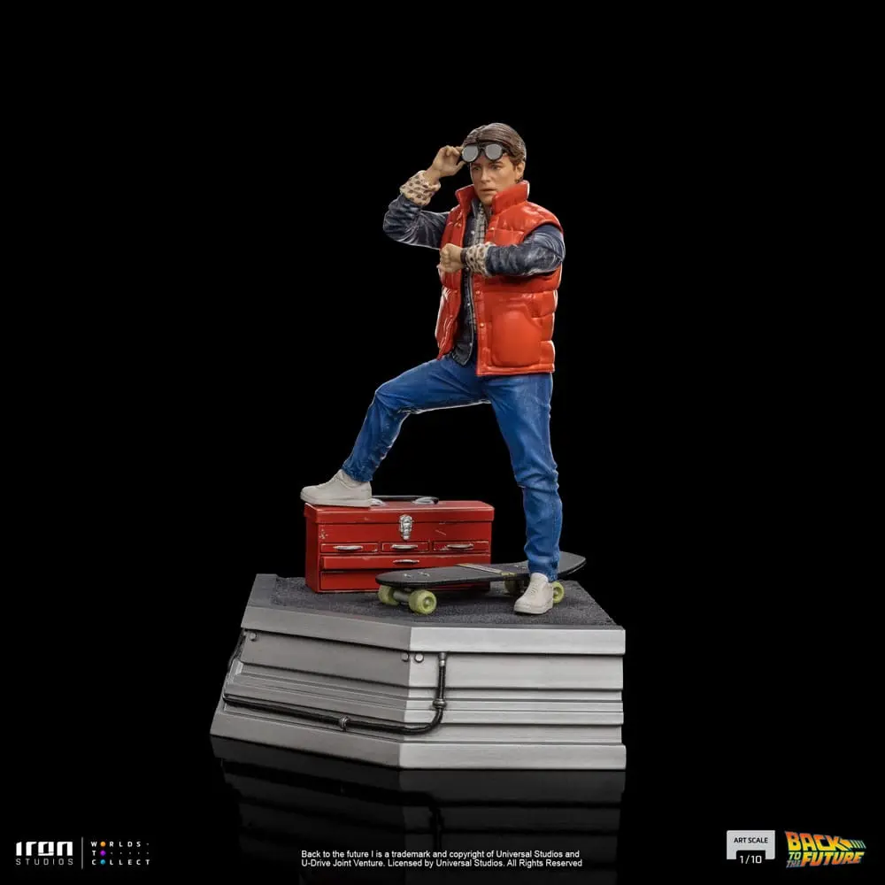 Zurück in die Zukunft Art Scale Statue 1/10 Marty McFly 20 cm termékfotó