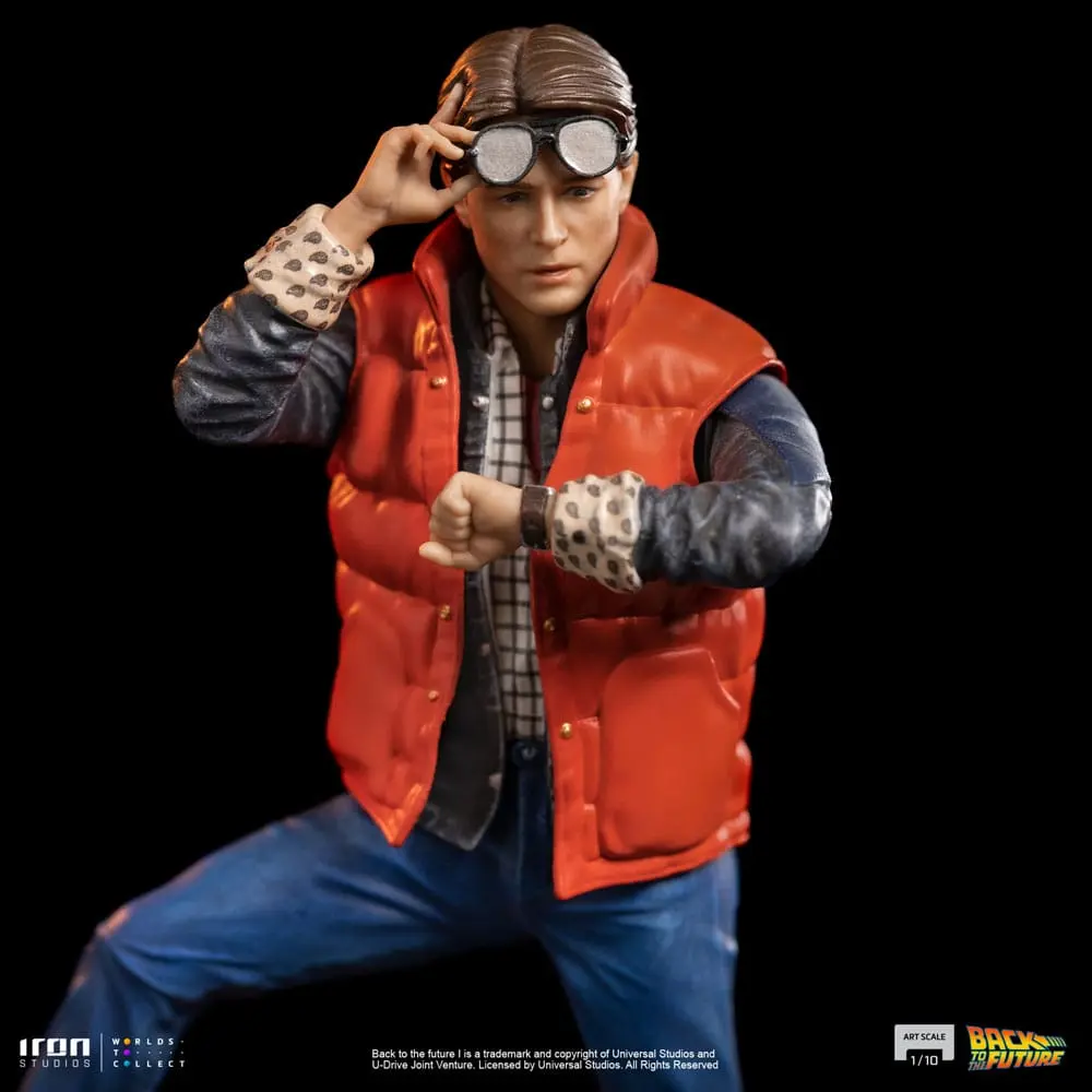 Zurück in die Zukunft Art Scale Statue 1/10 Marty McFly 20 cm termékfotó