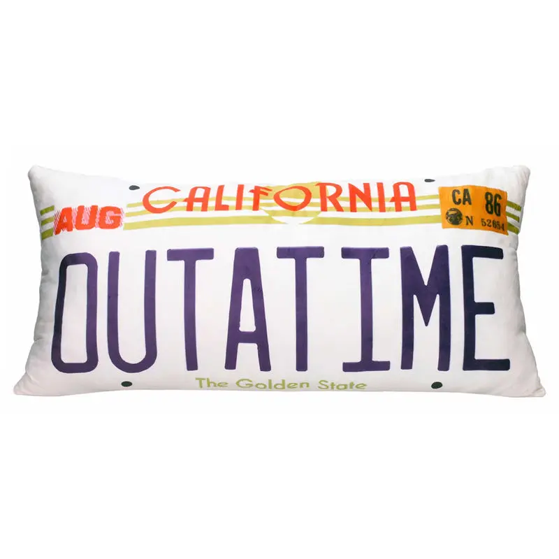 Back to the Future Kissen Out A Time 70 cm Produktfoto