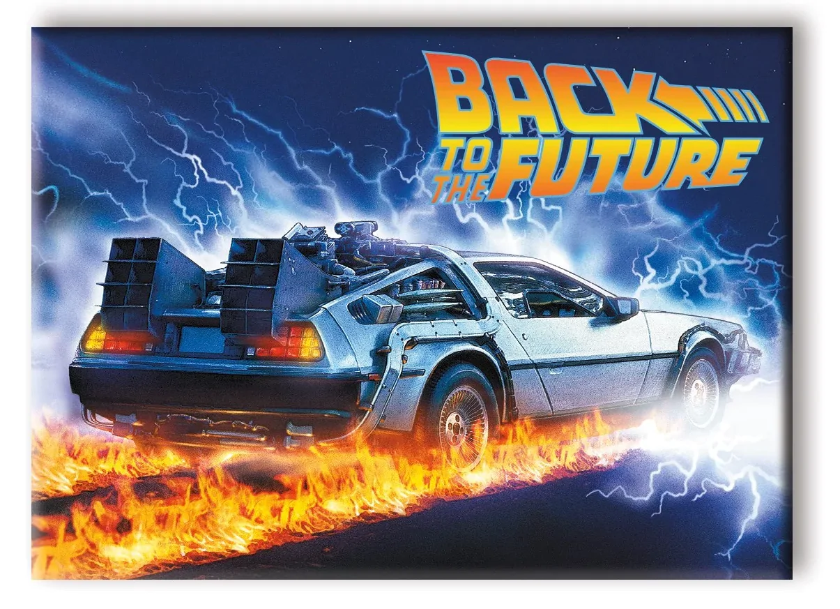 BACK TO THE FUTURE - Burn Out - Magnet 6.3x8.9cm Produktfoto