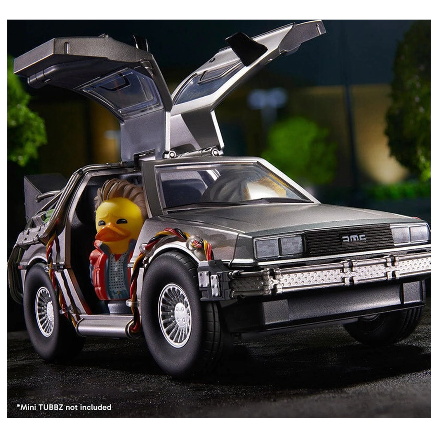 Back to the Future Delorean Fahrzeug Figur Produktfoto