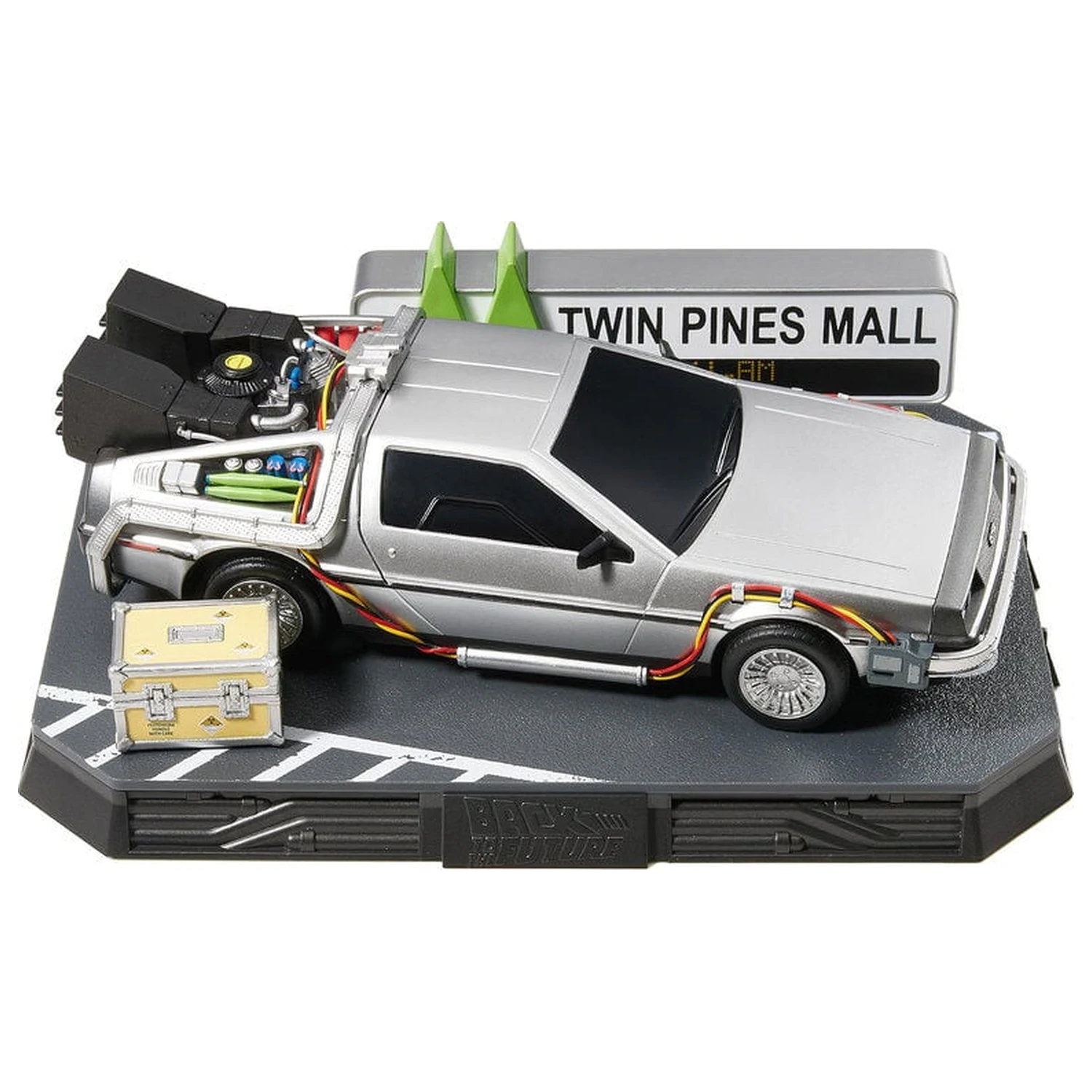 Back to the Future DeLorean Model Kit Adventskalender Produktfoto
