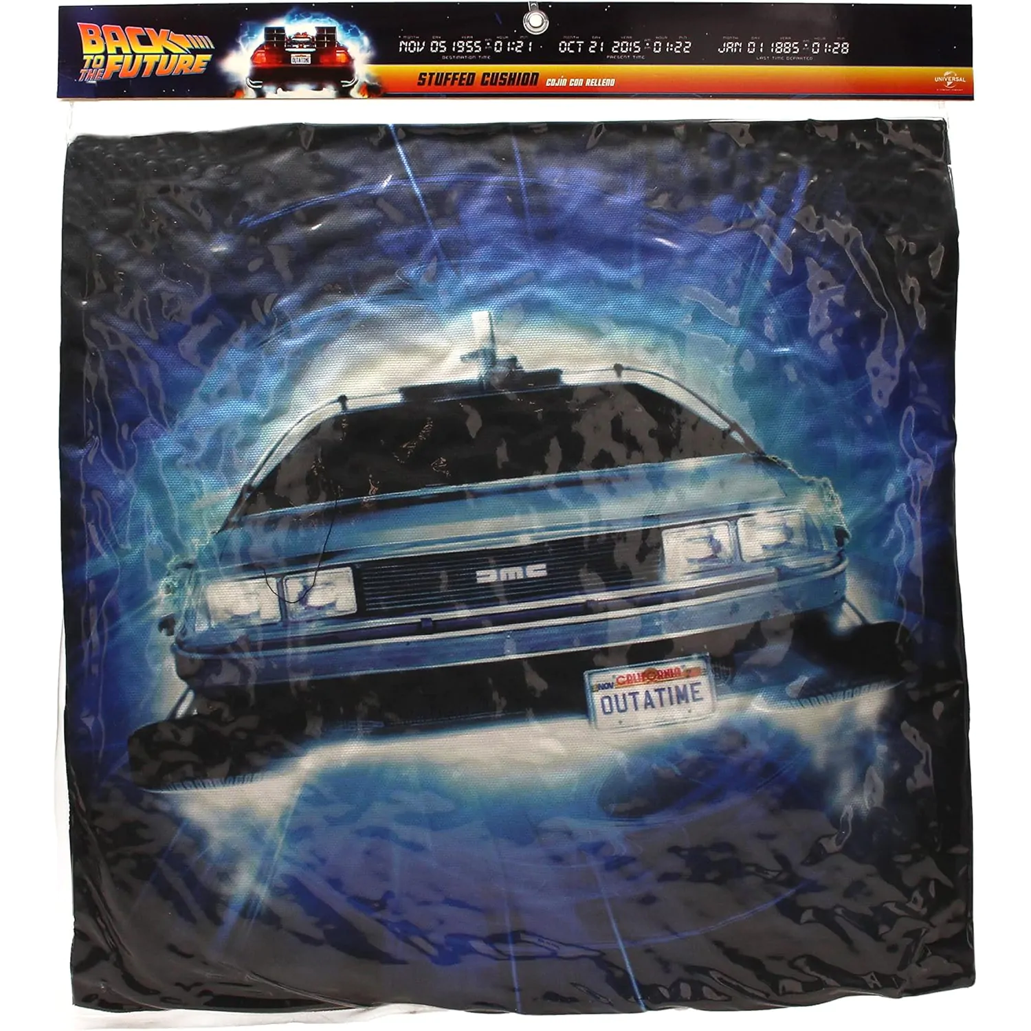 Back to the Future Delorean Kissen Produktfoto