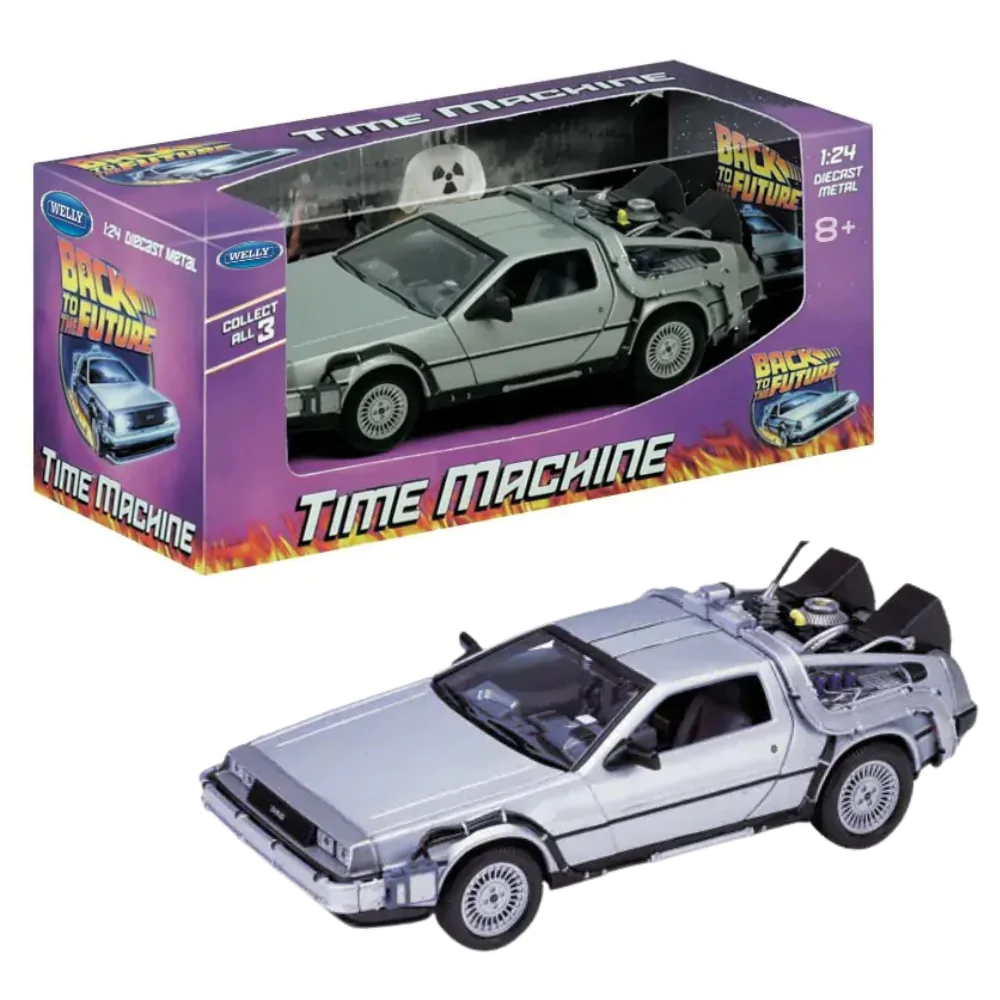 Zurueck in die Zukunft Diecast Modell 1/24 81er DeLorean LK Coupe Produktfoto