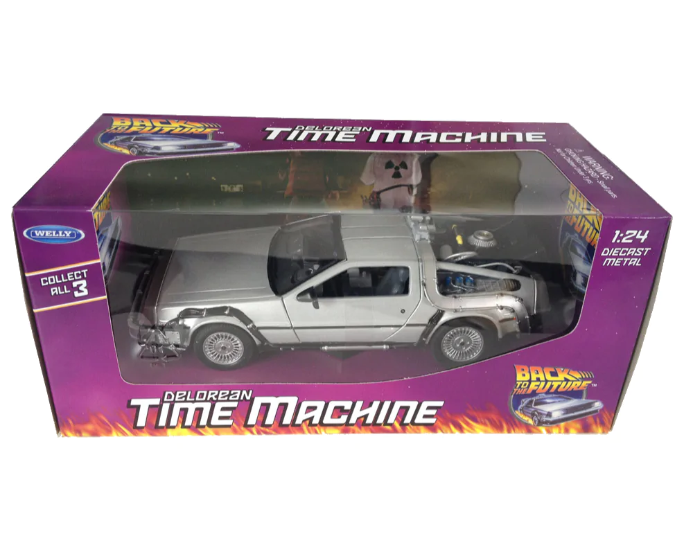 Zurueck in die Zukunft Diecast Modell 1/24 81er DeLorean LK Coupe termékfotó