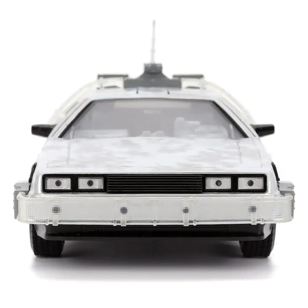 Back to the Future Diecast Modell 1/24 Time Machine Frost Produktfoto