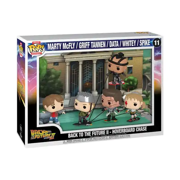 Back To The Future Funko POP Moments Deluxe Vinylfiguren 5er-Pack Hoverboard Produktfoto
