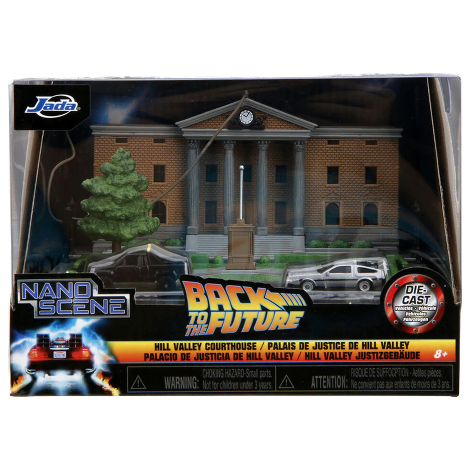 Back To The Future Hill Valley Court Square Diorama-Nachbildung Produktfoto