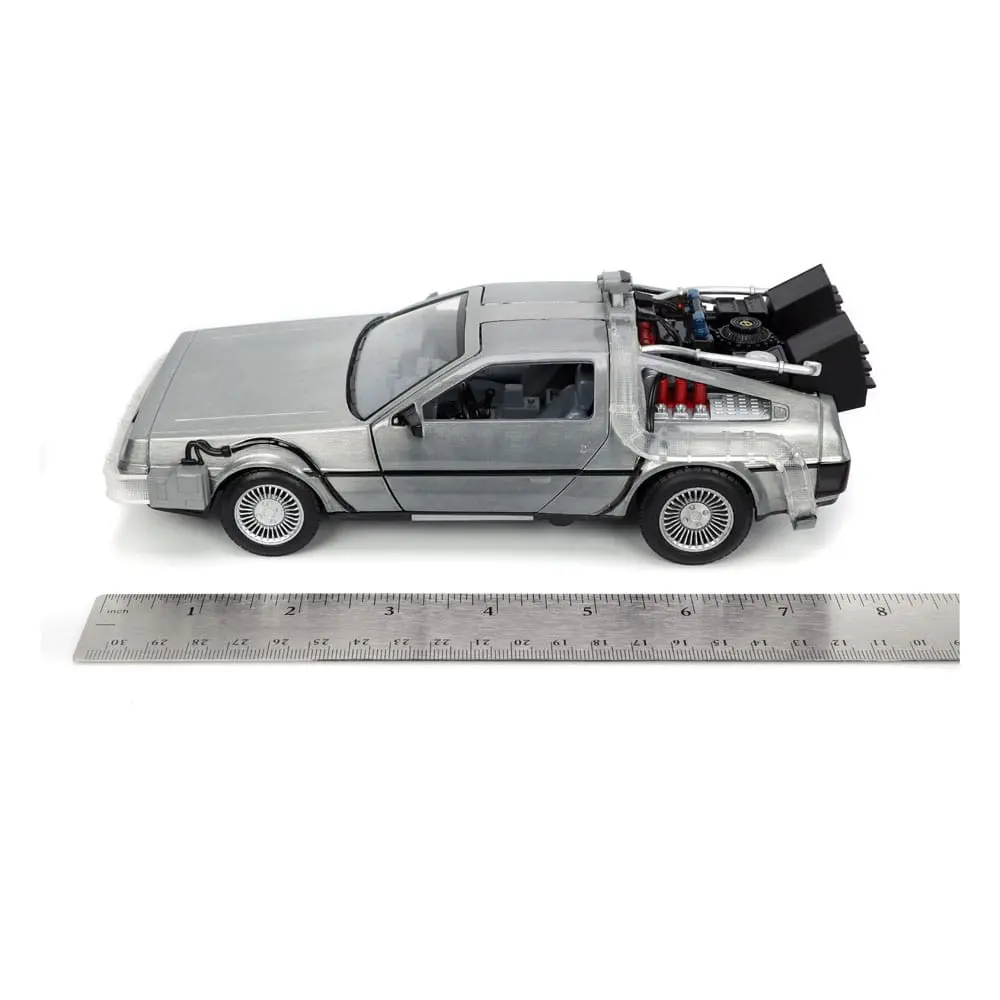 Back to the Future Hollywood Rides Diecast Modell 1/24 Back to the Future 1 Time Machine termékfotó