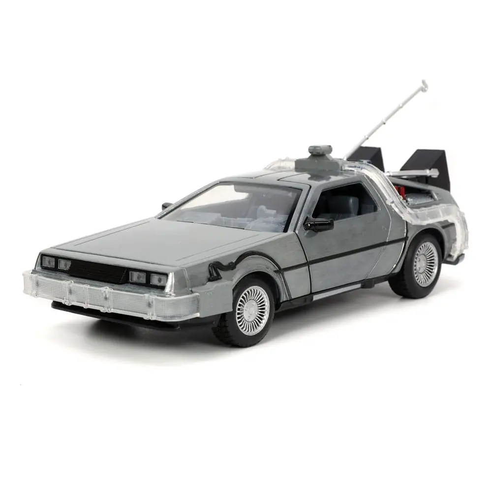 Back to the Future Hollywood Rides Diecast Modell 1/24 Back to the Future 1 Time Machine termékfotó