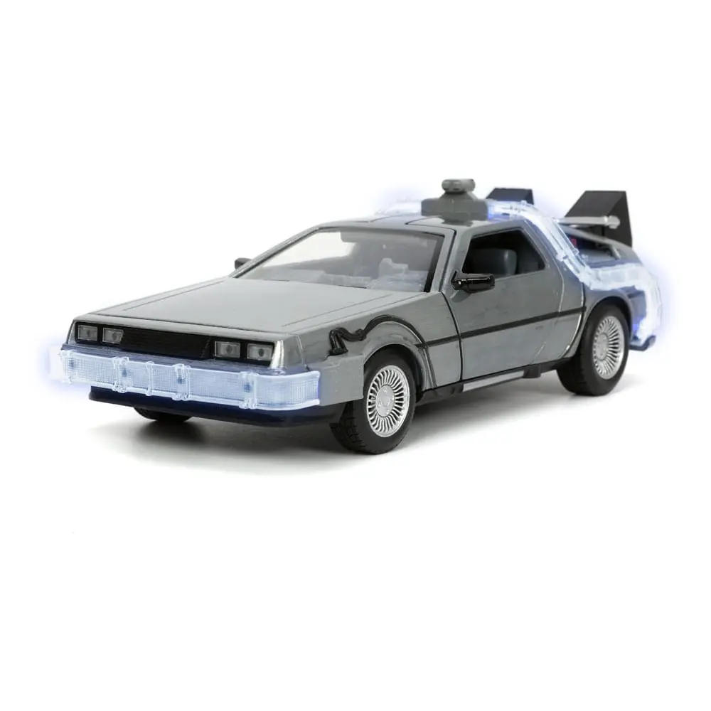 Back to the Future Hollywood Rides Diecast Modell 1/24 Back to the Future 1 Time Machine termékfotó