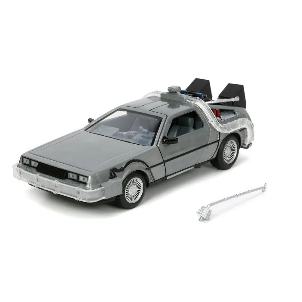 Back to the Future Hollywood Rides Diecast Modell 1/24 Back to the Future 1 Time Machine termékfotó