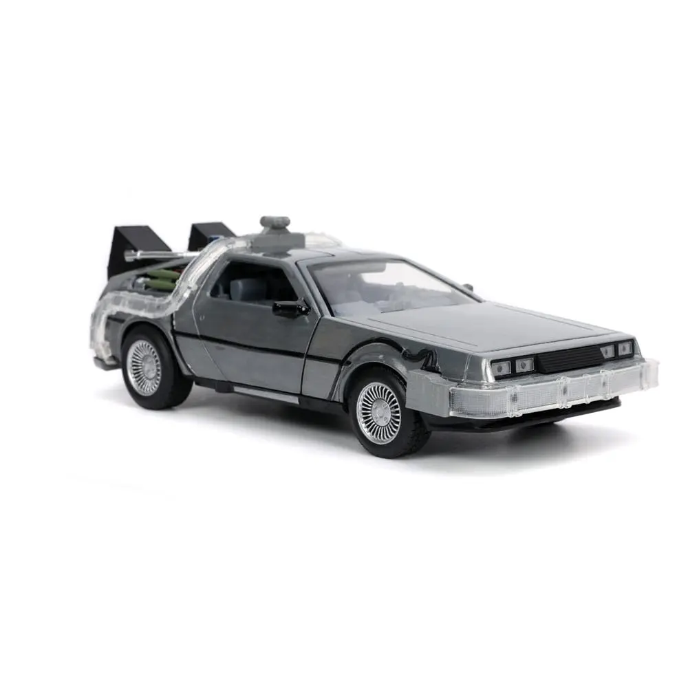 Back to the Future Hollywood Rides Diecast Modell 1/24 Back to the Future 1 Time Machine termékfotó