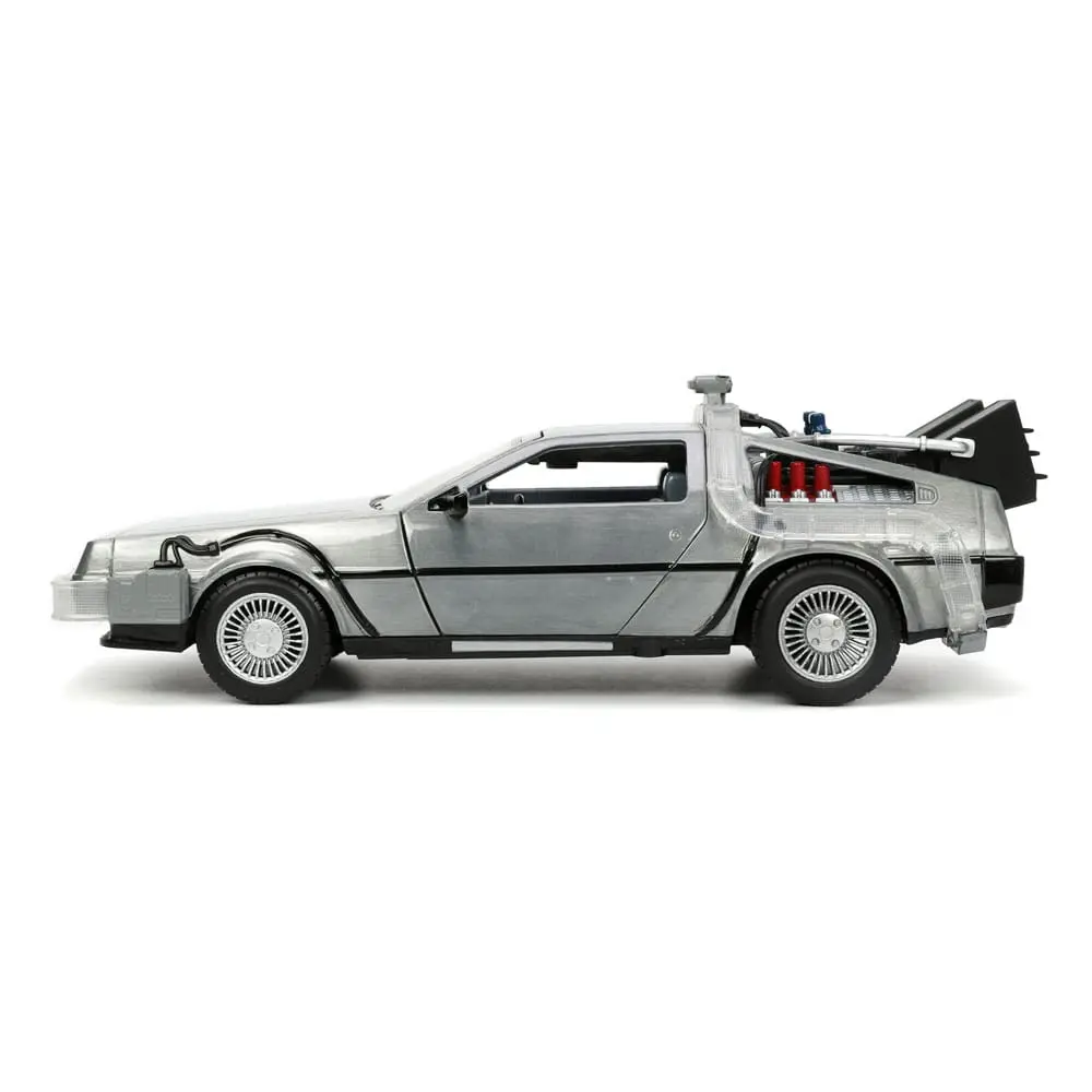 Back to the Future Hollywood Rides Diecast Modell 1/24 Back to the Future 1 Time Machine termékfotó