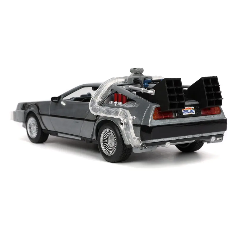 Back to the Future Hollywood Rides Diecast Modell 1/24 Back to the Future 1 Time Machine termékfotó