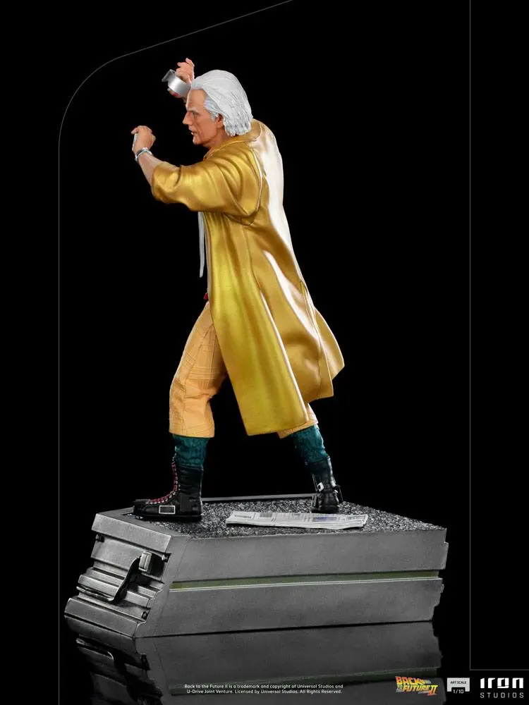 Zurück in die Zukunft II Art Scale Statue 1/10 Doc Brown 25 cm Produktfoto