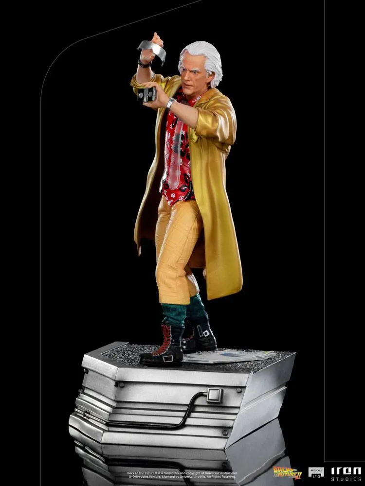 Zurück in die Zukunft II Art Scale Statue 1/10 Doc Brown 25 cm Produktfoto