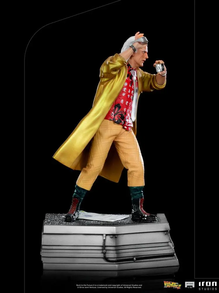 Zurück in die Zukunft II Art Scale Statue 1/10 Doc Brown 25 cm Produktfoto