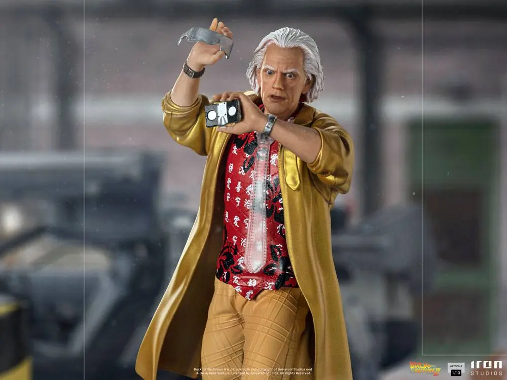 Zurück in die Zukunft II Art Scale Statue 1/10 Doc Brown 25 cm Produktfoto