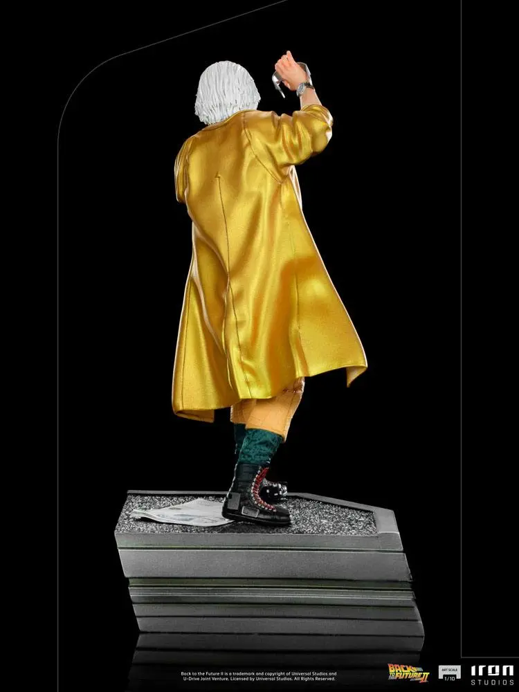 Zurück in die Zukunft II Art Scale Statue 1/10 Doc Brown 25 cm Produktfoto