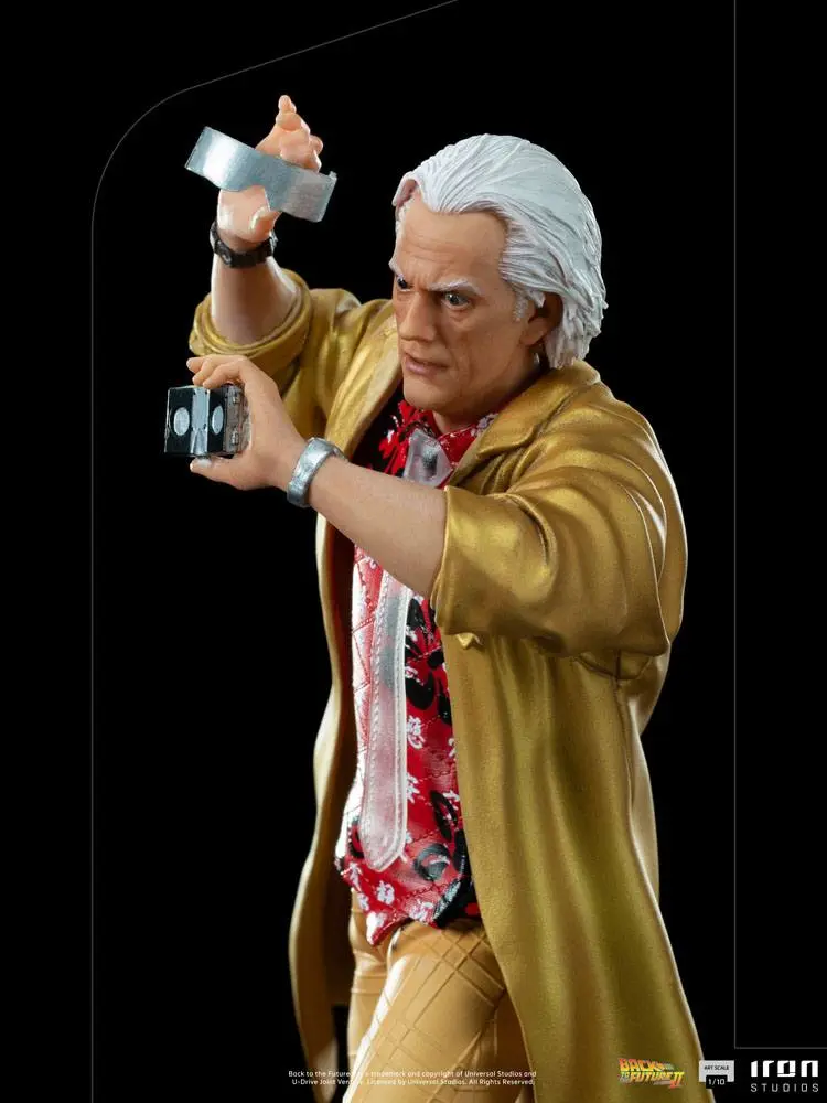 Zurück in die Zukunft II Art Scale Statue 1/10 Doc Brown 25 cm Produktfoto
