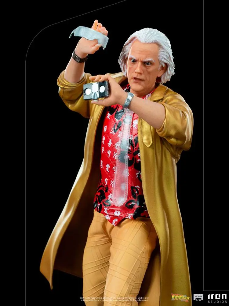 Zurück in die Zukunft II Art Scale Statue 1/10 Doc Brown 25 cm Produktfoto
