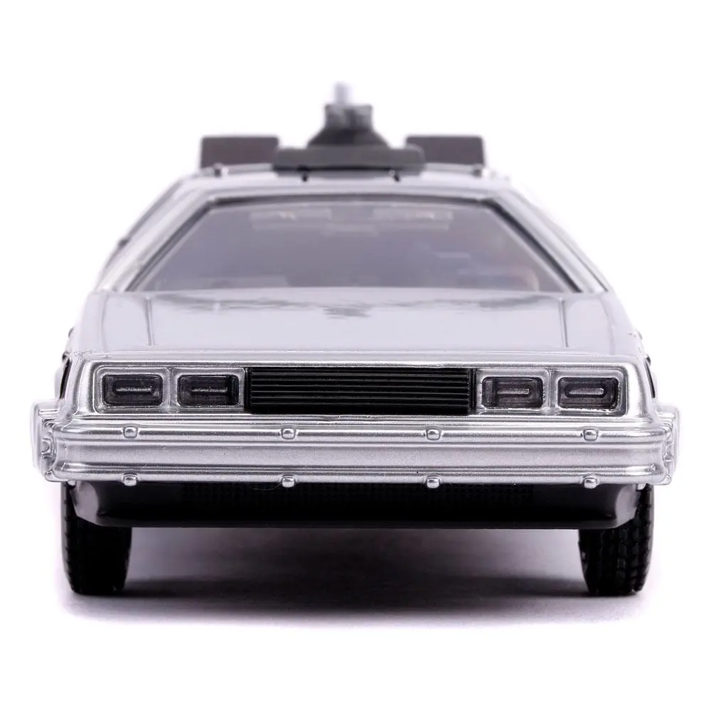 Zurück in die Zukunft II Hollywood Rides Diecast Modell 1/32 DeLorean Time Machine termékfotó