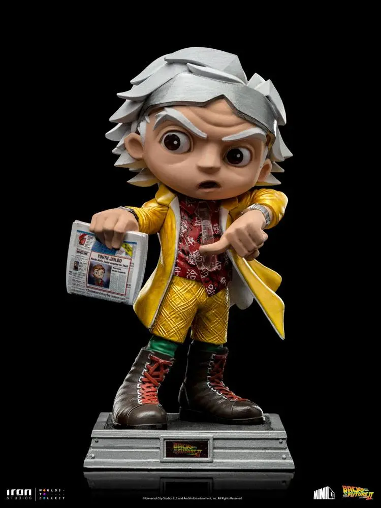 Zurück in die Zukunft II Mini Co. PVC Figur Doc Brown 15 cm termékfotó