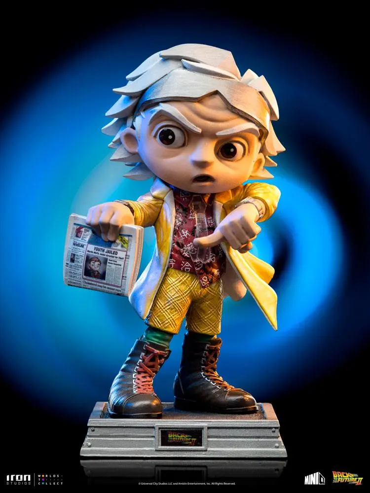 Zurück in die Zukunft II Mini Co. PVC Figur Doc Brown 15 cm termékfotó