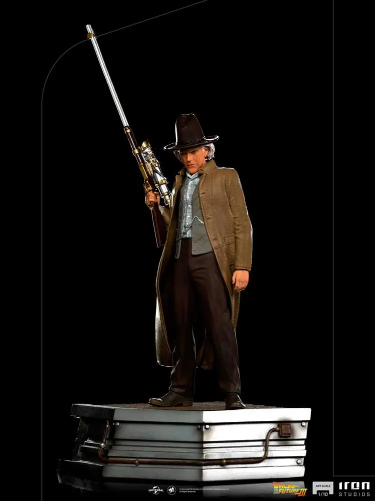 Zurück in die Zukunft III Art Scale Statue 1/10 Doc Brown 32 cm termékfotó