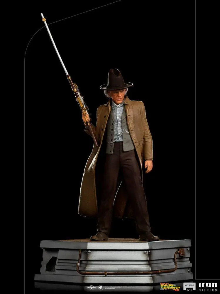 Zurück in die Zukunft III Art Scale Statue 1/10 Doc Brown 32 cm termékfotó