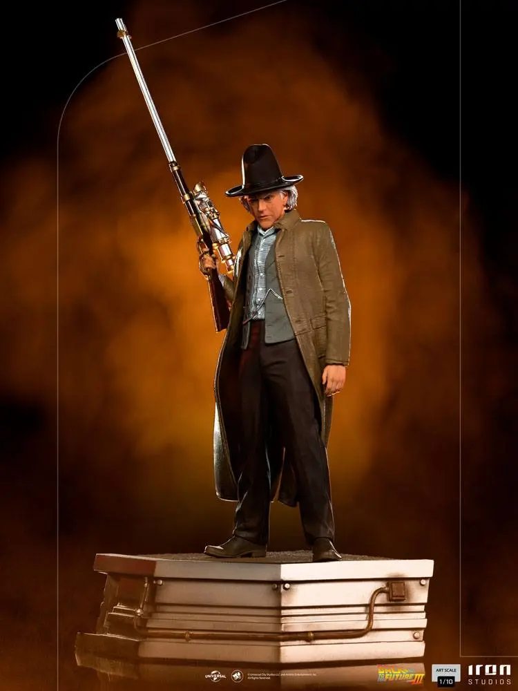 Zurück in die Zukunft III Art Scale Statue 1/10 Doc Brown 32 cm termékfotó