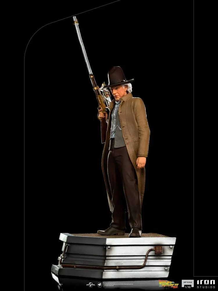 Zurück in die Zukunft III Art Scale Statue 1/10 Doc Brown 32 cm termékfotó