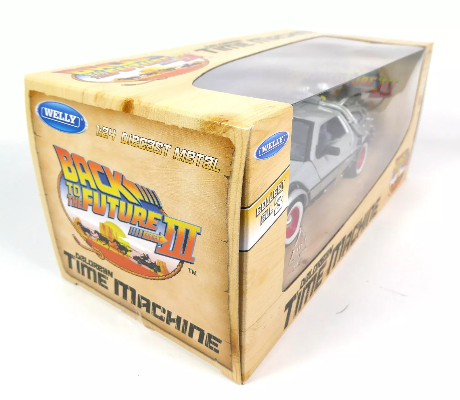 Zurueck in die Zukunft III Diecast Modell 1/24 81er DeLorean LK Coupe Produktfoto