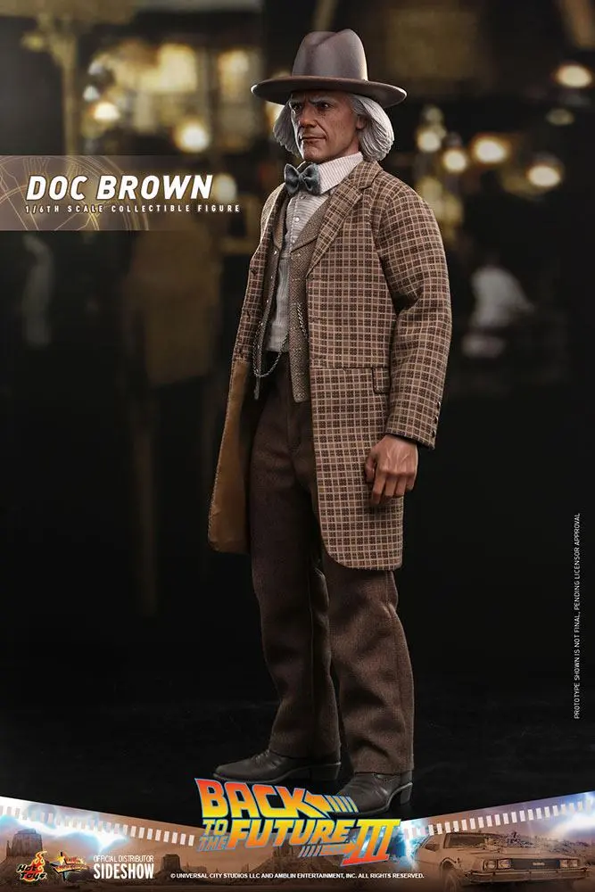 Zurück in die Zukunft III Movie Masterpiece Actionfigur 1/6 Doc Brown 32 cm termékfotó