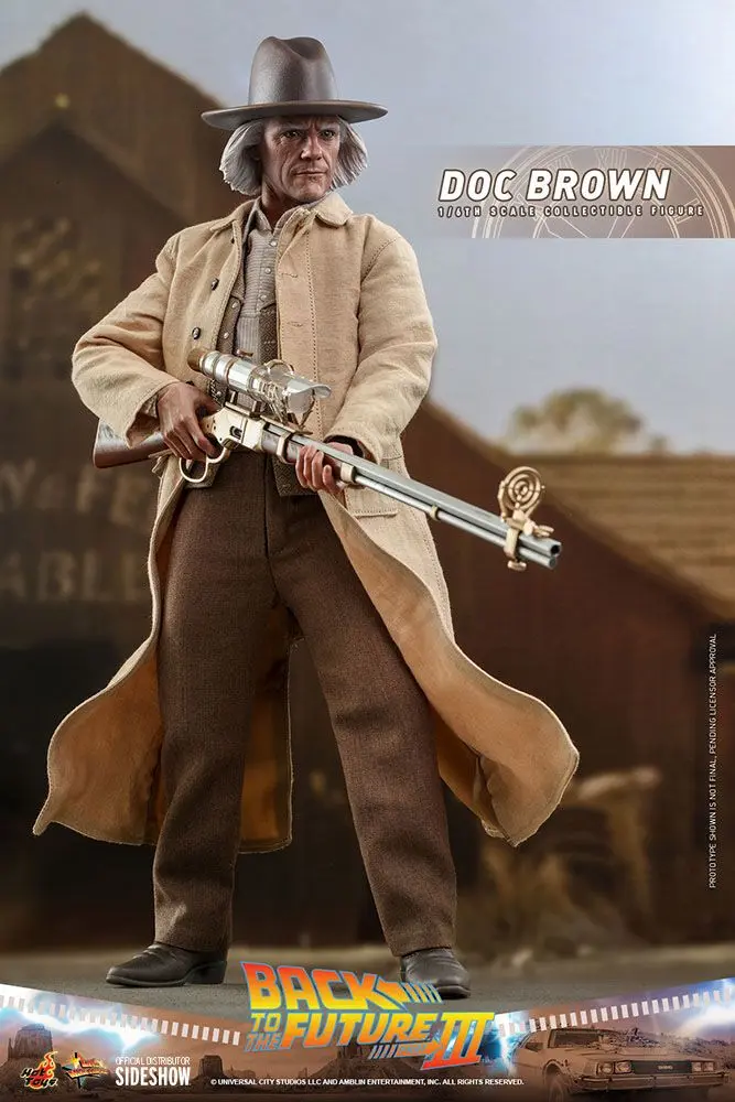 Zurück in die Zukunft III Movie Masterpiece Actionfigur 1/6 Doc Brown 32 cm termékfotó