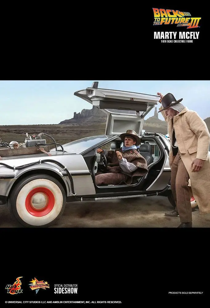 Zurück in die Zukunft III Movie Masterpiece Actionfigur 1/6 Marty McFly 28 cm termékfotó