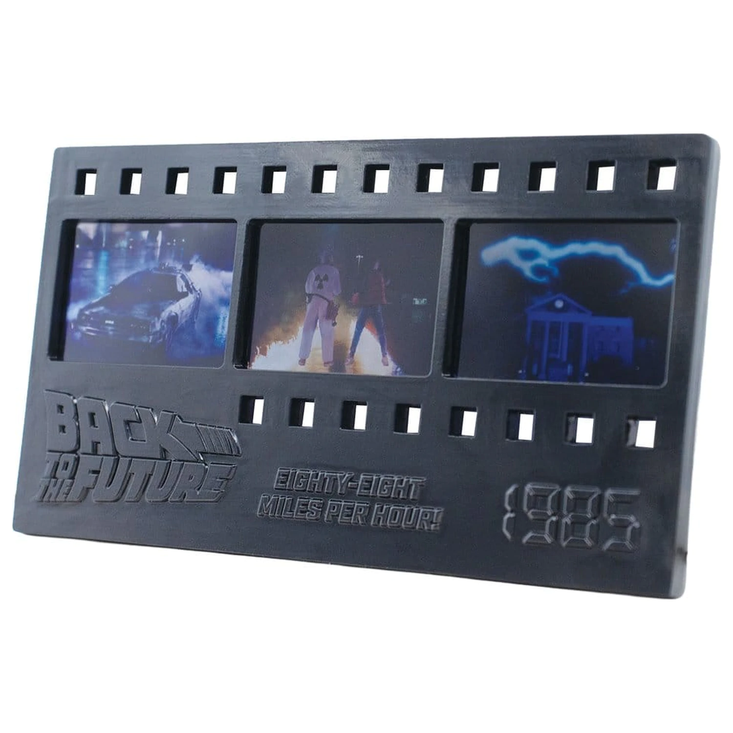 Back to the Future Barren Metallfilmstreifen Sammlerstück Limitierte Auflage Produktfoto