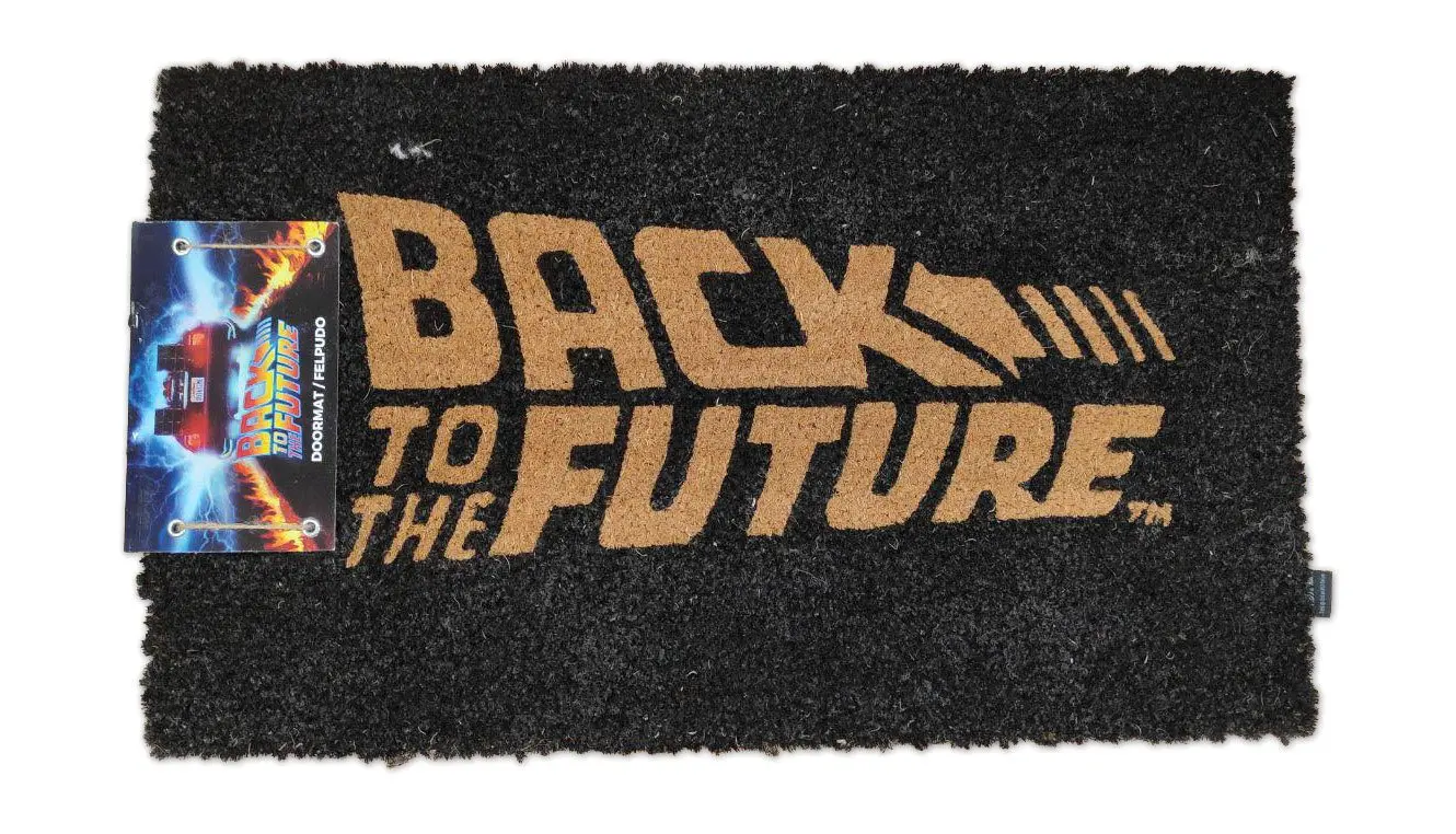Back to the Future Fußmatte Logo 43 x 72 cm Produktfoto