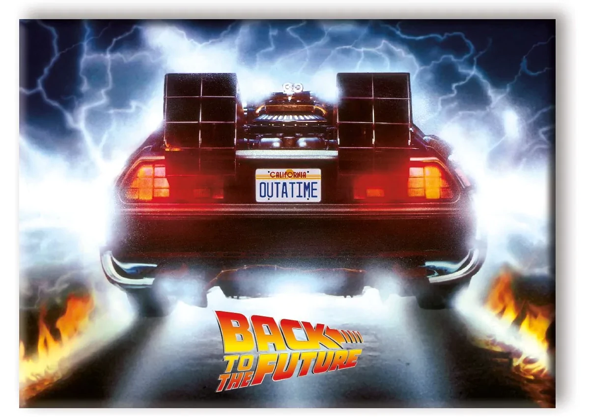 Back to the Future OUTATIME Magnet termékfotó