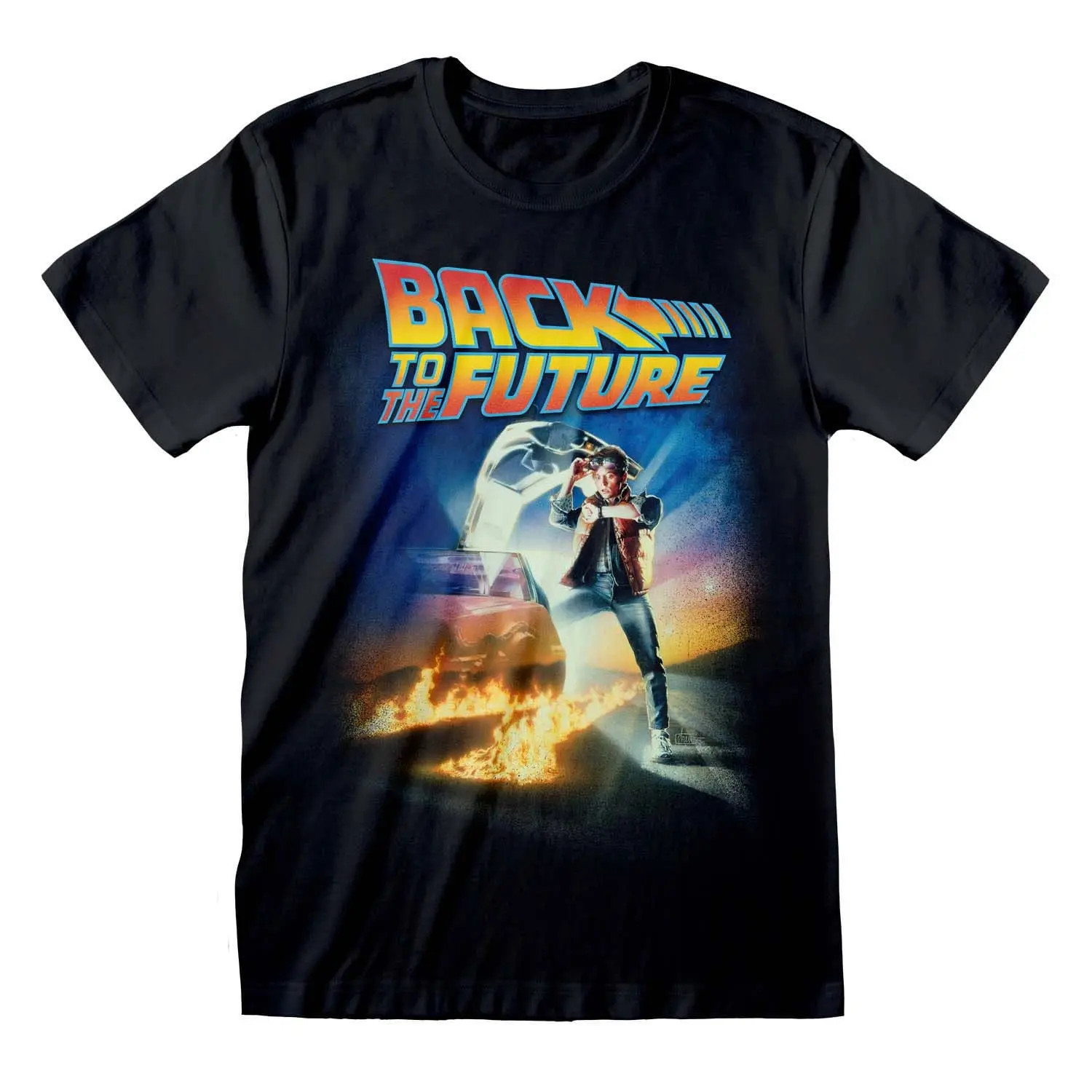 Back to the Future Poster T-shirt termékfotó
