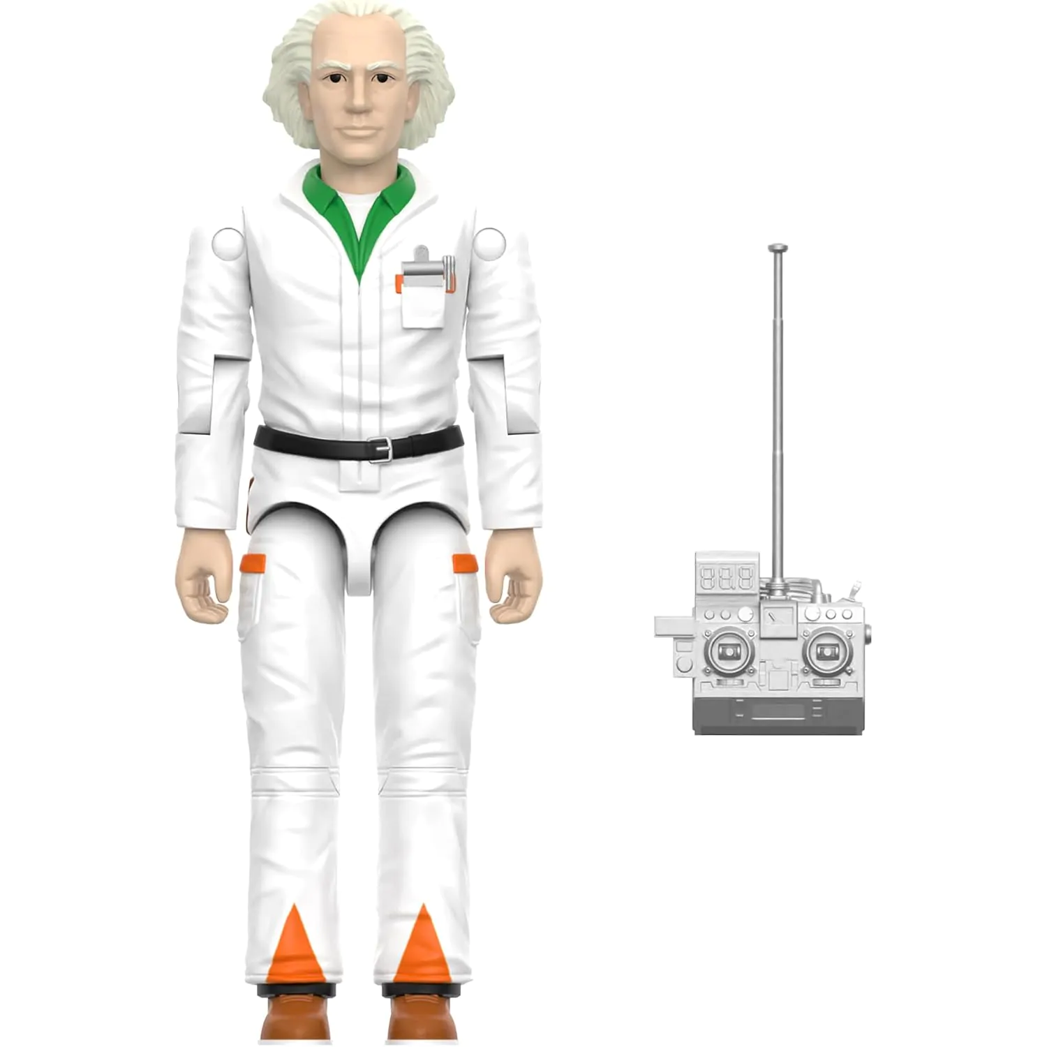 Back To The Future ReAction+ Action Figur Wave 01 Doc Brown '85 Produktfoto