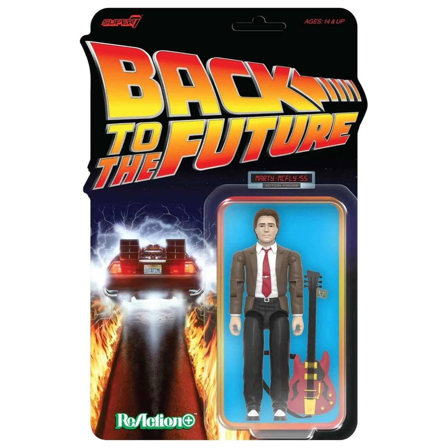 Back to the Future ReAction+ Actionfigur Wave 01 - Marty McFly '55 4 cm Produktfoto